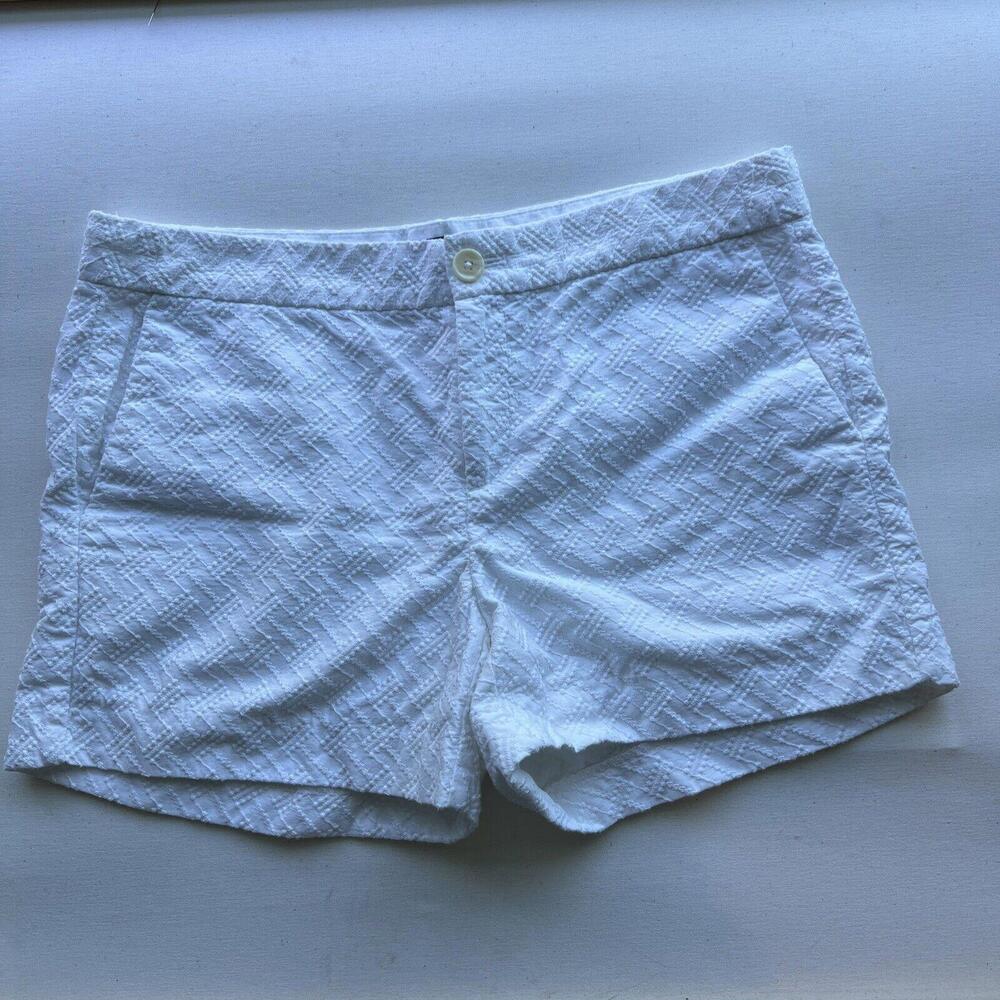 Banana Republic | White Hampton Fit Women's Shorts - Size 2